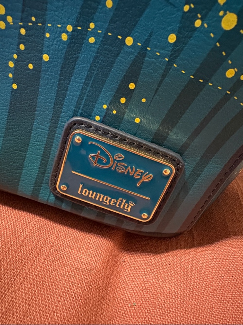 Disney Loungefly Blue & Louis Princess and the Frog Mini Backpack - Picture 2 of 7